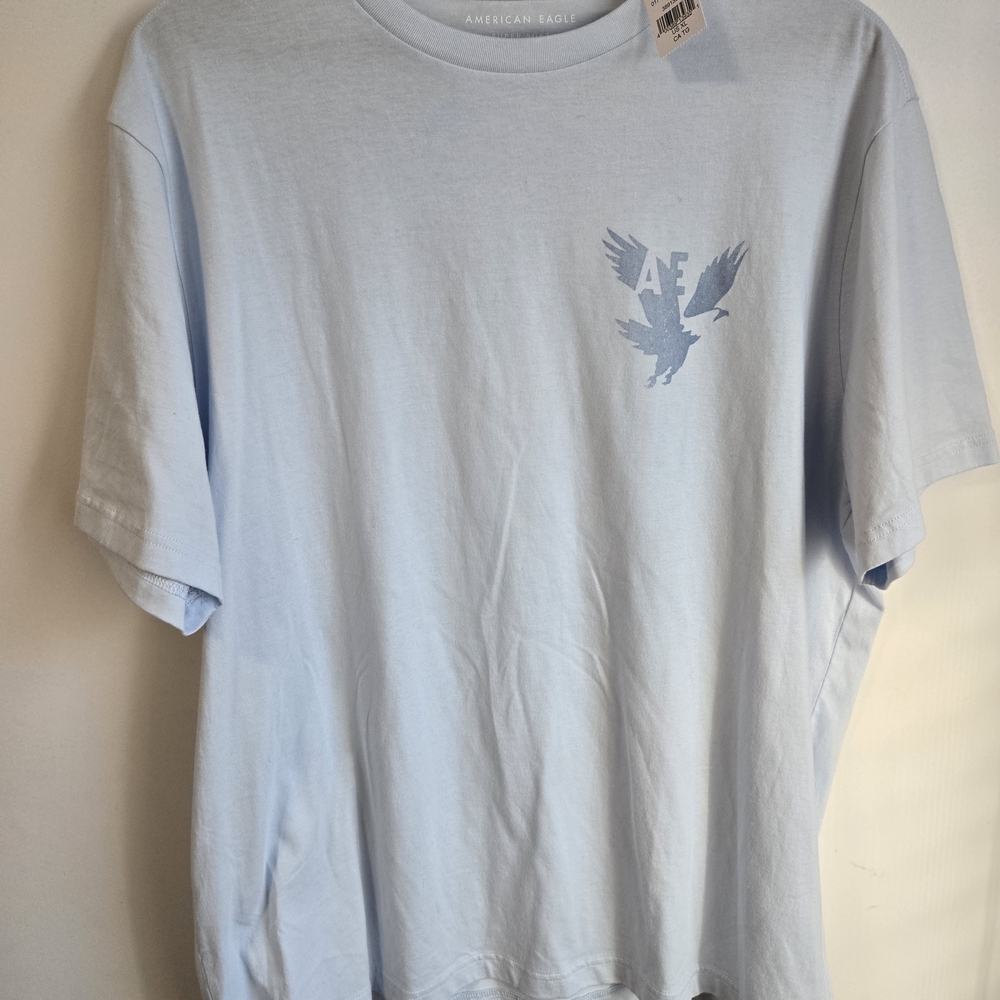 American Eagle Outfitters NWT Standard Fit Light Blue Men's Shirt
